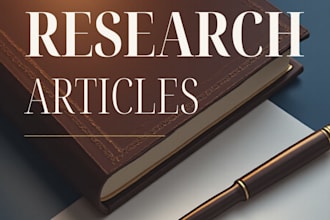 write legal research articles