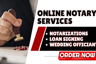 notarize your document, apostille your document and provide remote online notary