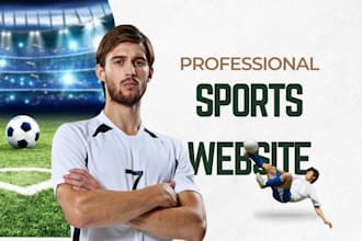design gaming website basketball website football website soccer website