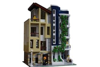 design custom 3d lego design set, moc, technic bike, car,  with pdf instruction