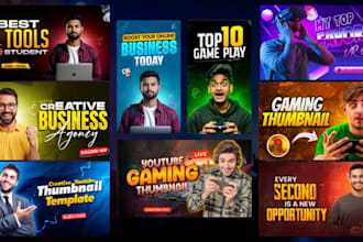 make you a social media premium thumbnail