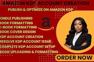 create amazon kdp account and complete kindle publishing setup