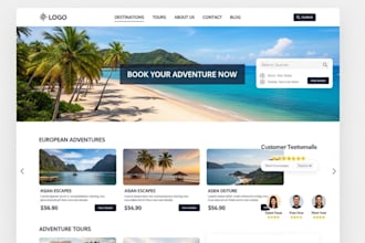 do tour and travel agency website tourism agency tour website booking website
