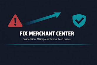 fix google merchant center suspension and misrepresentation