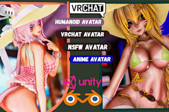 3d vrchat avatar, furry avatar commission, vrc avatar vr character nsfw