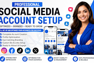be your social media marketing manager and content creator