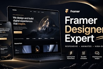 be responsive framer website developer framer animation, framer designer expert