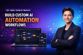 setup manus ai agent claude ai n8n workflow zapier automation claude code expert