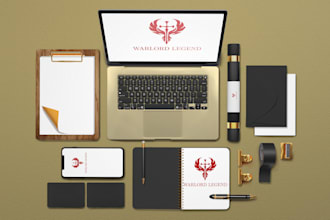 design a custom logo and brand identity style guide