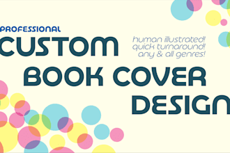design a book cover for any genre