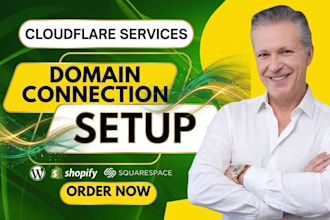fix dns connect domain cloudflare issues for wordpress, shopify and squarespace