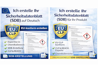 professionelle sicherheitsdatenblaetter sdb auf deutsch nach clp