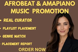 pitch your afrobeats or amapiano track to real spotify curators for playist