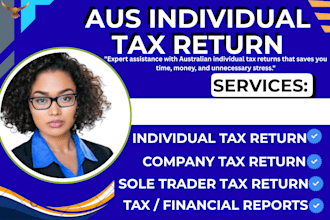 file australian tax return for individuals sole traders and companies