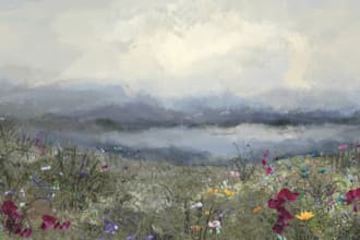 create nature digital  illustration