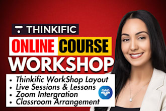 create thinkific course website, thinkific course expert