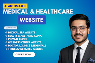 build healthcare, dentist, medical, hippa compliant, spa websites