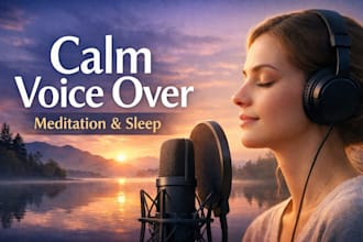 record russian sleep meditation voiceover for relaxation