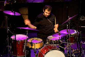 record and produce drums for you project