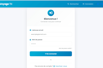 modern responsive  website with PHP and mysql