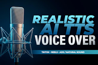 generate realistic ai voice over in english or spanish