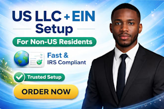 help non US residents open llc, ein and stay irs compliant