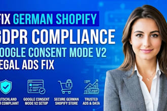 fix german shopify gdpr compliance setup google consent mode v2 legal ads fix
