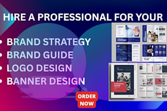 design brand strategy brand guide logo banner brand strategy for your business