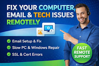 troubleshoot and fix windows server, network and IT issues