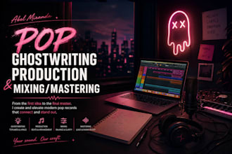 produce and ghostwrite a modern pop song for you