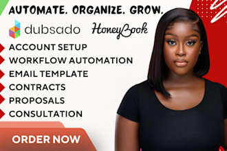 build dubsado or honeybook system for your business