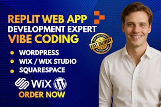 migrate replit website to wordpress wix studio squarespace rebuild ai site