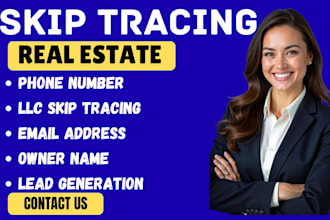do real estate skip tracing llc skip tracing and bulk skip tracing fast