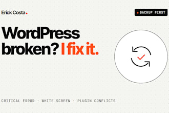 fix wordpress errors, critical error and white screen