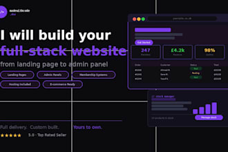build and design your website