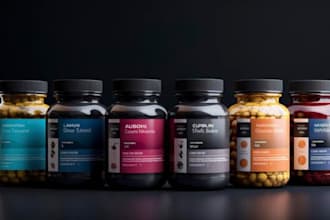 peptide label design product sarms label design peptide vial supplements label