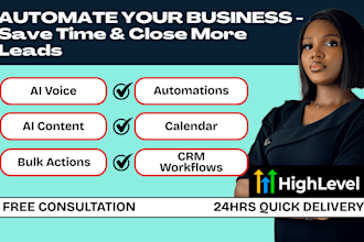 setup automations voice conversational content ai blog calendar bulk actions ghl