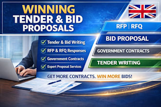 winning UK tender bid proposal for government contracts