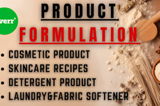 formulate cosmetic and laundry products