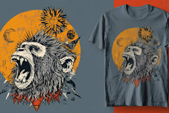 design illustration graphic for vintage retro t shirt
