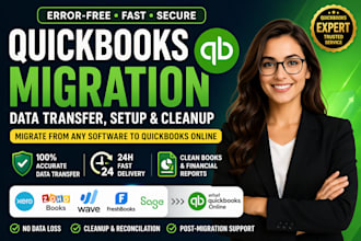 migration, setup bookkeeping in freshbooks quickbooks xero zoho books