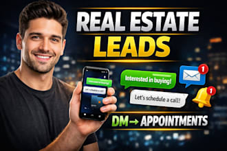 generate real estate leads and book qualified appointments via instagram dm