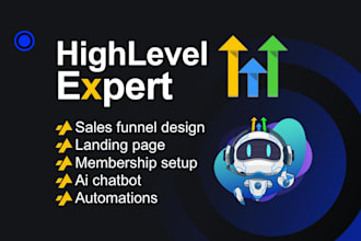 gohighlevel expert for ghl workflow ghl landing page ghl website ghl automation