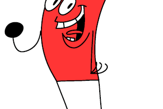 draw a wacky, appealing, and modern cartoon version of you