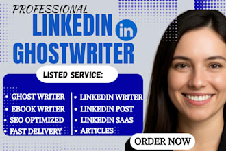 be your ghost writer linkedin ghostwriter ebook ghostwriter book ghostwriter