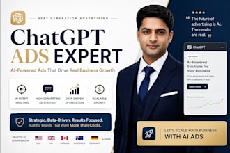 run chat gpt openai ads campaign to promote your business