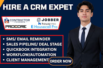 do contractor foreman houzz pro procore automation jobber workflow housecall pro