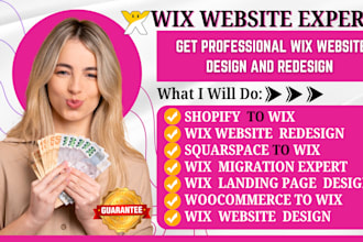 migrate wix website wordpress to shopify wooecommerce wix website redesign