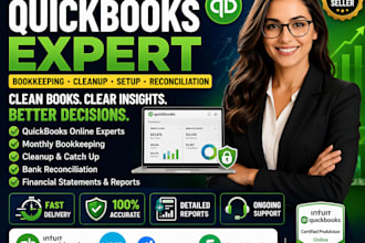 do expert bookkeeping with quickbooks online and xero