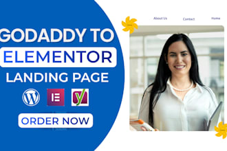 migrate redesign exsisting godaddy squaresapce on wordpress hostinger wordpress